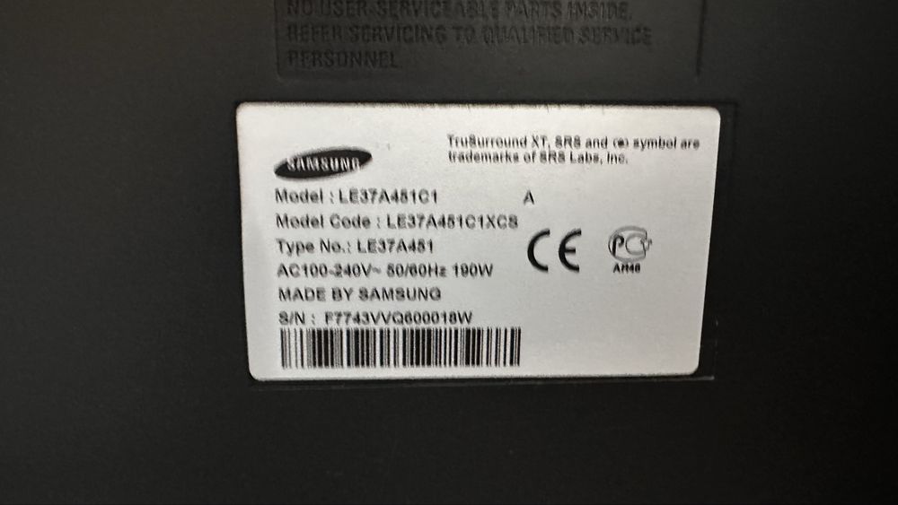 Samsung 37" (LE37A451C1)