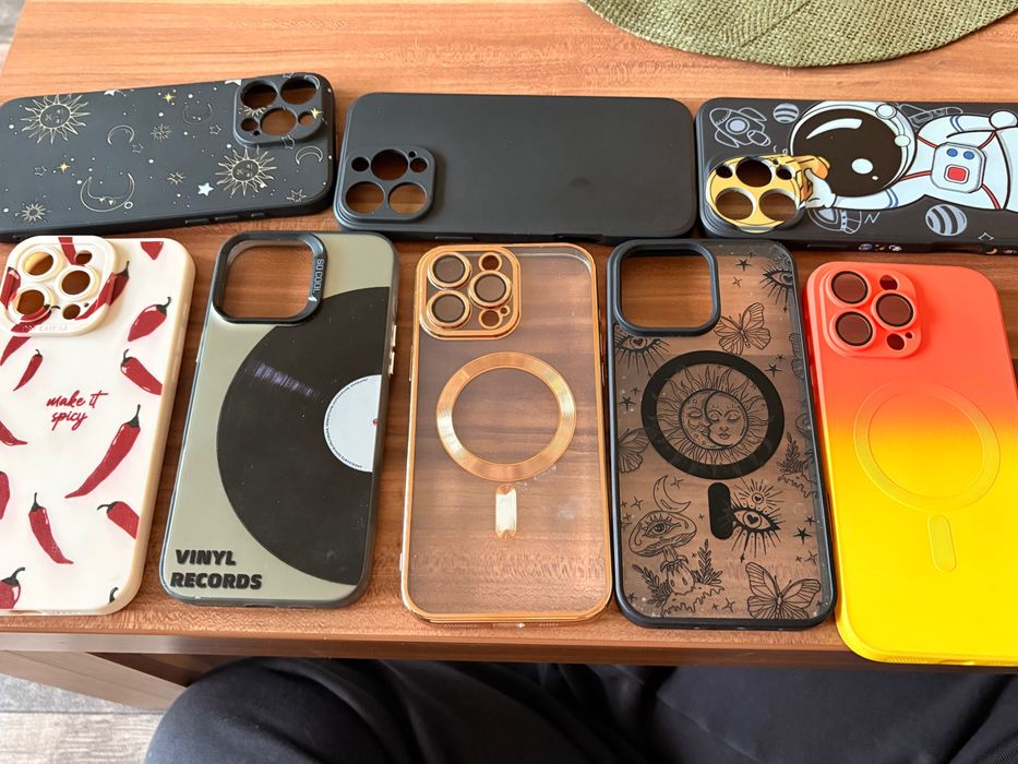 Кейс 8 бр за iPhone 16 pro Max