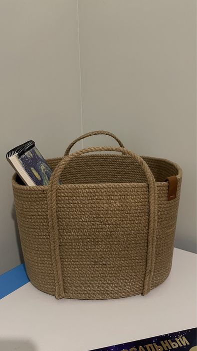 Ковер коврик солома джут