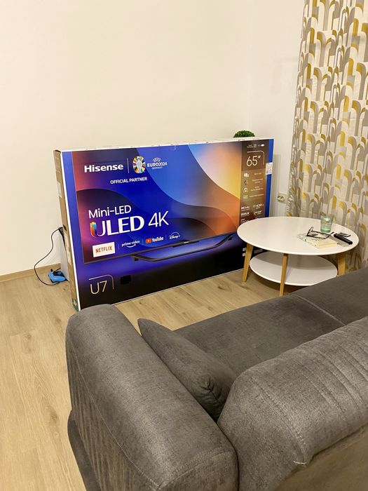 Hisense 65U7KQ като нов, ГАРАНЦИЯ!!
