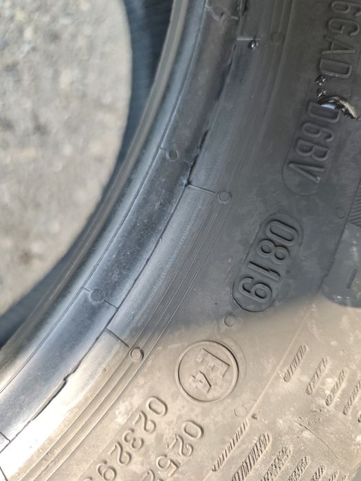 185/65/15" 4бр Continental eco contact 5,dot0819, 6-7mm