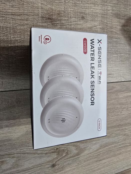 Нови Wi-Fi Сензори за Наводнение / Теч на вода X-Sense SWS0B (Комплект 3 бр.)
