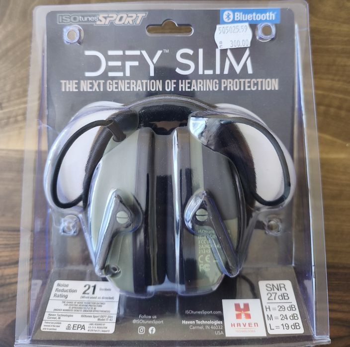 Активни антифони IsoTunes Defy Slim с Bluetooth
