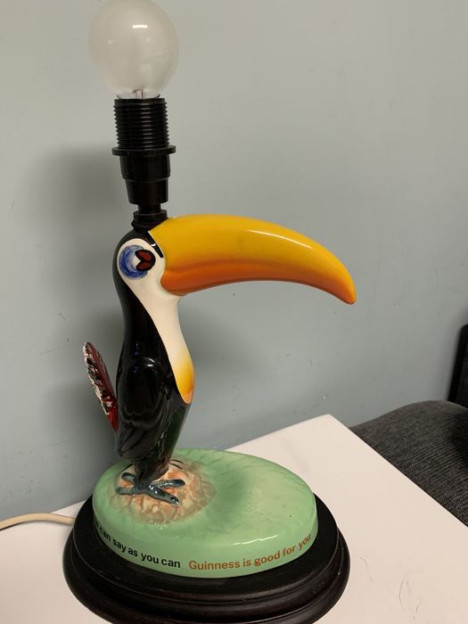 Тукан рекламна лампа на Guinness / 90-те