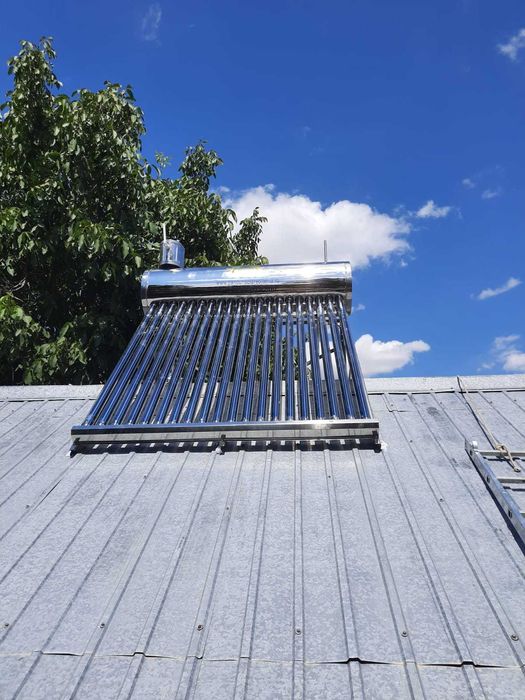Panou solar apa calda nepresurizat – integral INOX – 200 L