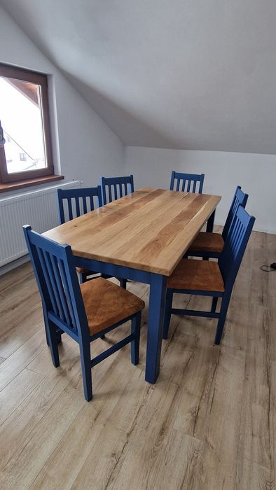 Scaune si mese din lemn masiv de la producator