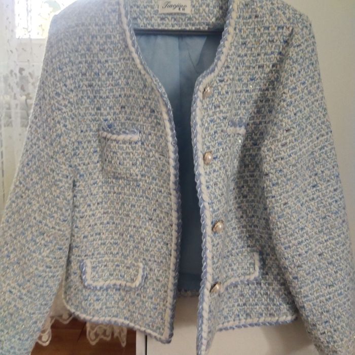 Женская одежда Твидовый пиджак