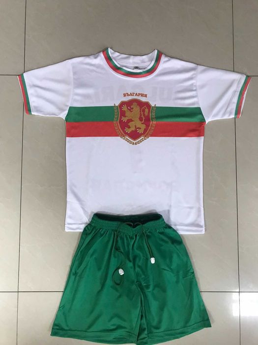 ЛЯТО 2025 - Детски екип България (по желание с Име и номер на гърба)