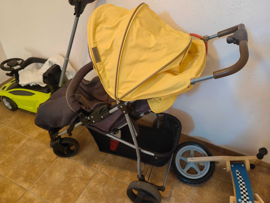 Chipolino Детска лятна количка Микси, Банан,неразличима от нова