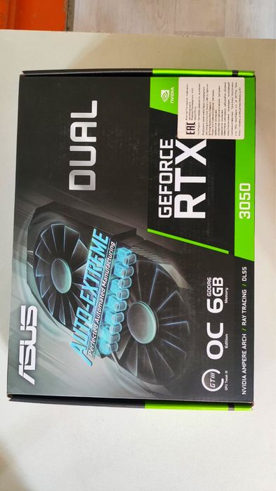 asus geforce rtx 3050 gddr6 6gb