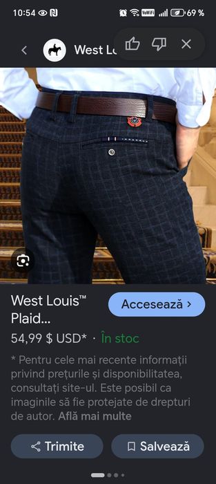 Pantaloni barbatesti