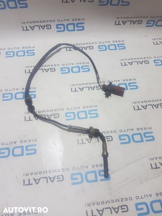 Sonda / Senzor Temperatura Gaze Audi A3 8P 1.6TDI CAY 2010 - Prezent COD : 03L 906 088 DE / 03L906088DE