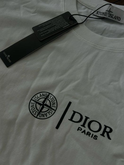 Dior X Stone Island тениска