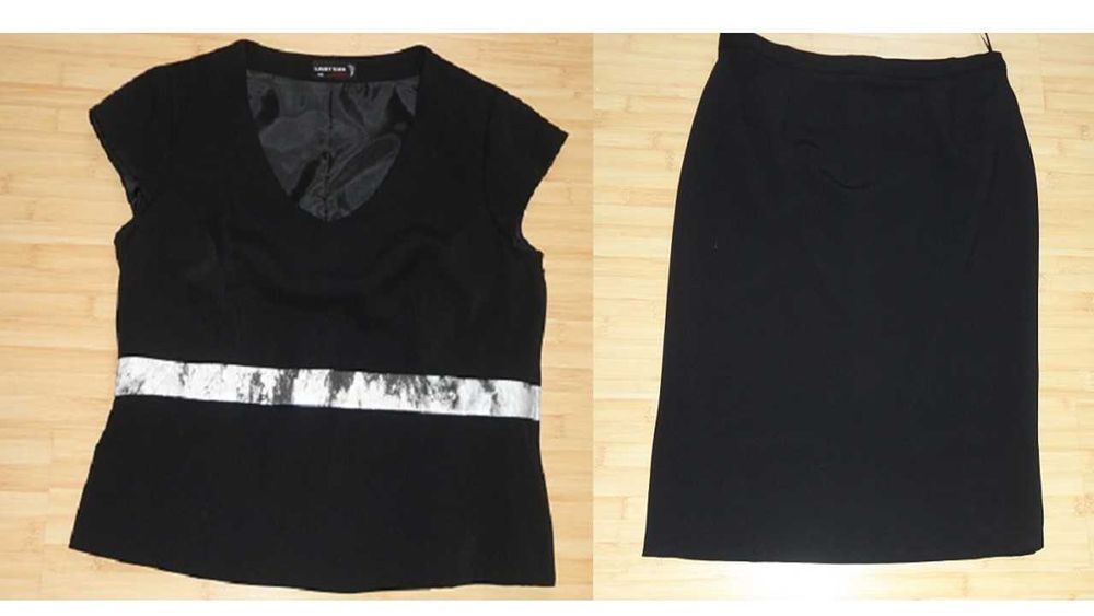 Compleu nou din 3 piese (fusta, bluza, sacou) Lady lux