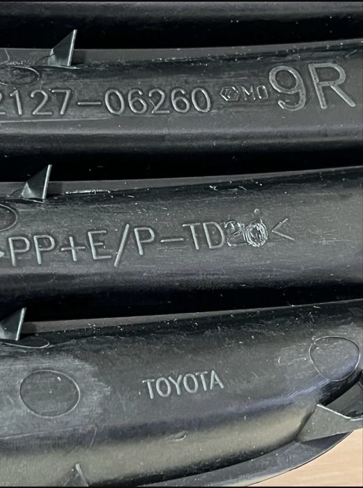 Заглушка противотуманки камри 50 se