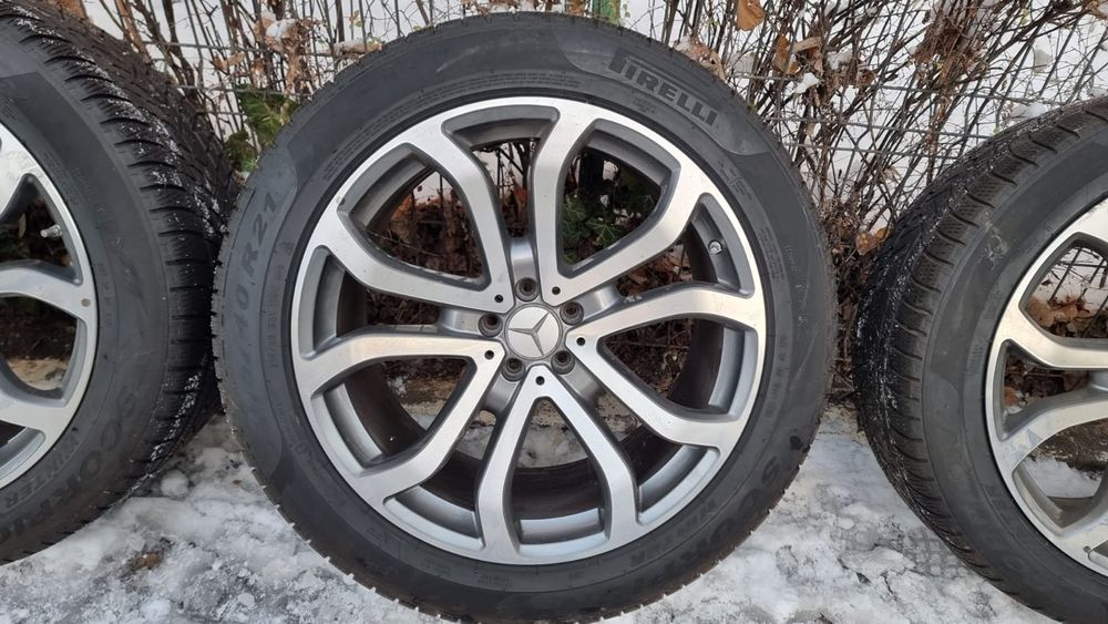 Roti - Jante originale Mercedes benz + anvelope iarna