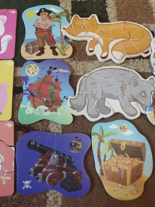 Продам пазлы для малышей