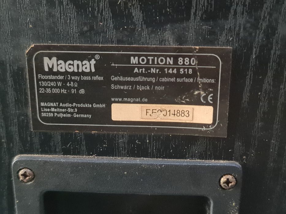 Boxe Hifi 230w Magnat turn speakere
