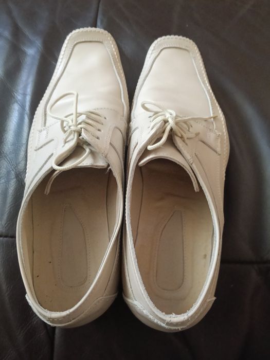 Мъжки официални бежеви обувки