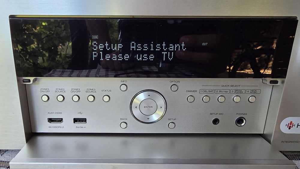 Vand amplituner Denon AVR X 4500H, defect