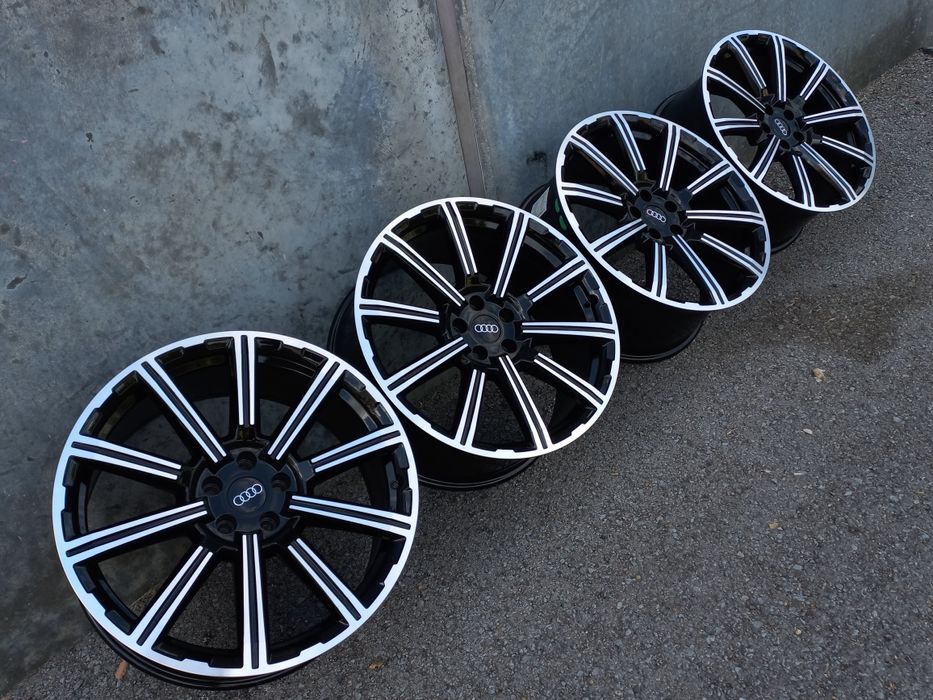 20.Audi S.LINE Q7 Q5 Q3 A8 A7 A6 A5 A4 BLACK POLISH 9ж ет33 Чисто Нови