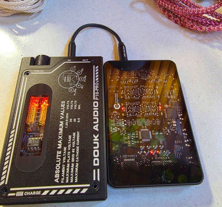 Douk Audio Nobsound P10 PRO HiFi Portable Tube Headphone Amplifier
