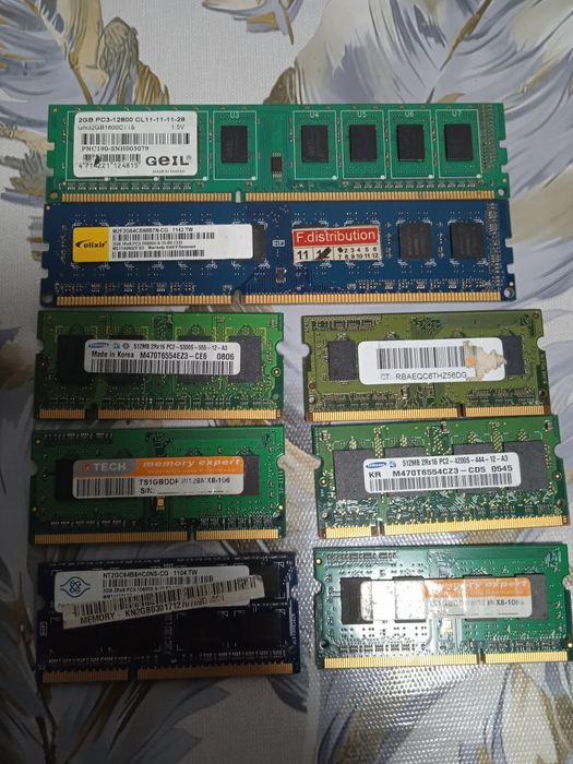 Продам озу DDR3. Разные