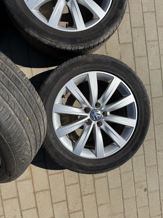 Jante Vw Sharan 7N originale 225 50 17 vara