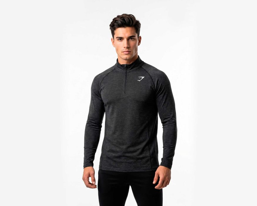 Gymshark Оригинална мъжка фланелка за фитнес размер М