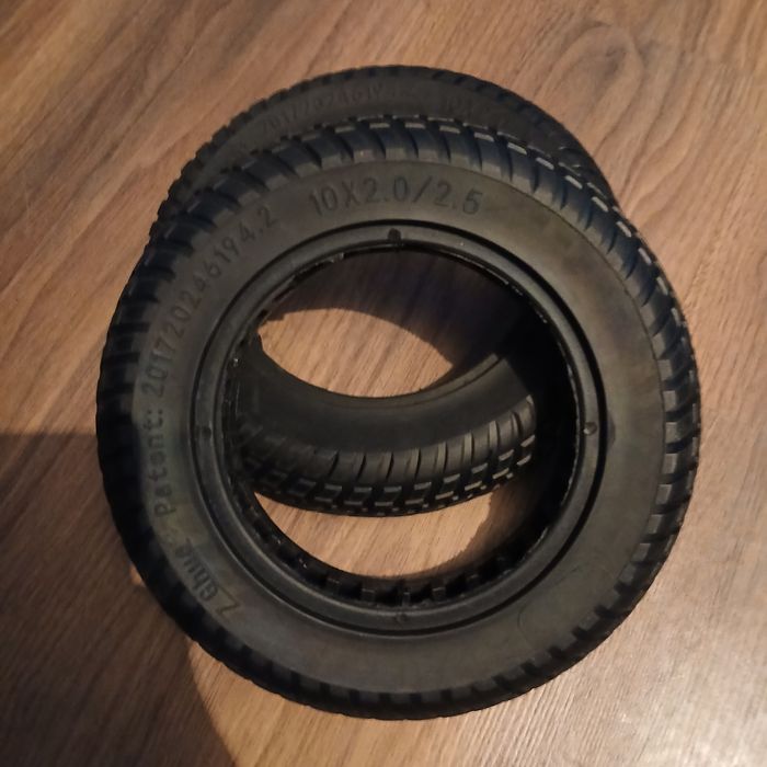 SET 2x Anvelopa Cauciuc plin 10x2 inch pentru Trotineta Electrica Xiao
