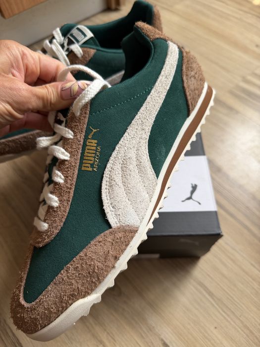 Оригинални нови кожени маратонки Puma Arizona Suede ! 42 н