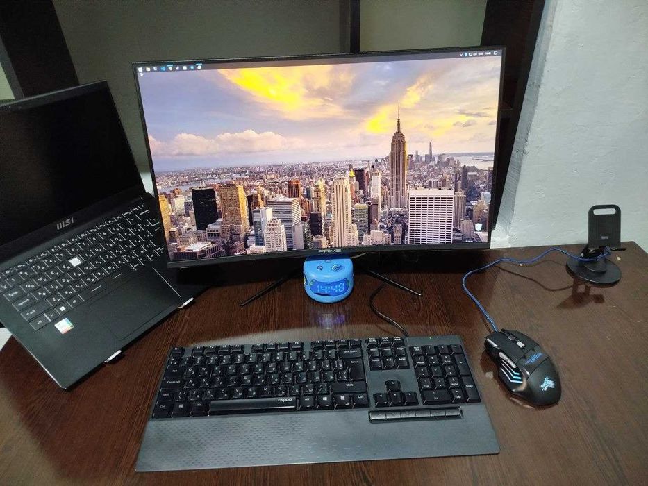 Игровой ПК i5-9400F / GTX 1050Ti / 16GB RAM / 1TB HDD + монитор