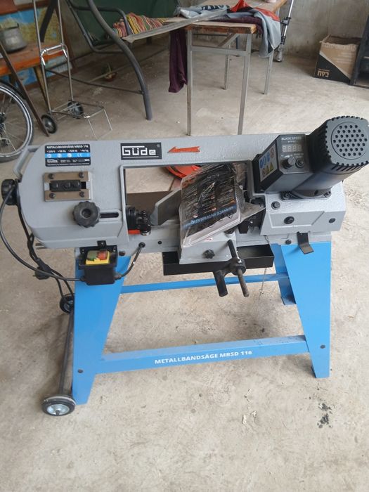Лентов банциг за метал MBSD 116, GUDE, 550 W