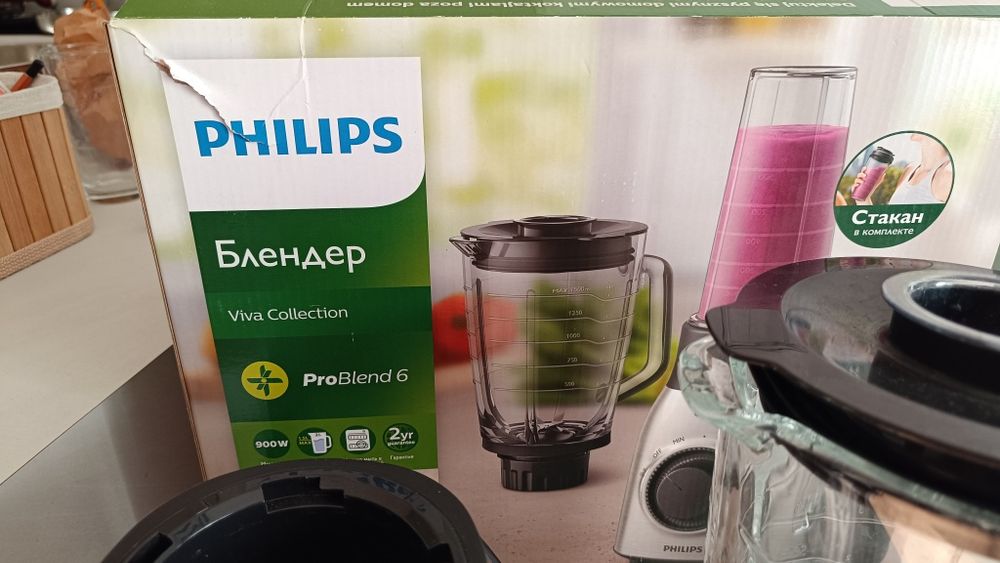Миксер (блендер) Philips Pro Blend 6, 900W