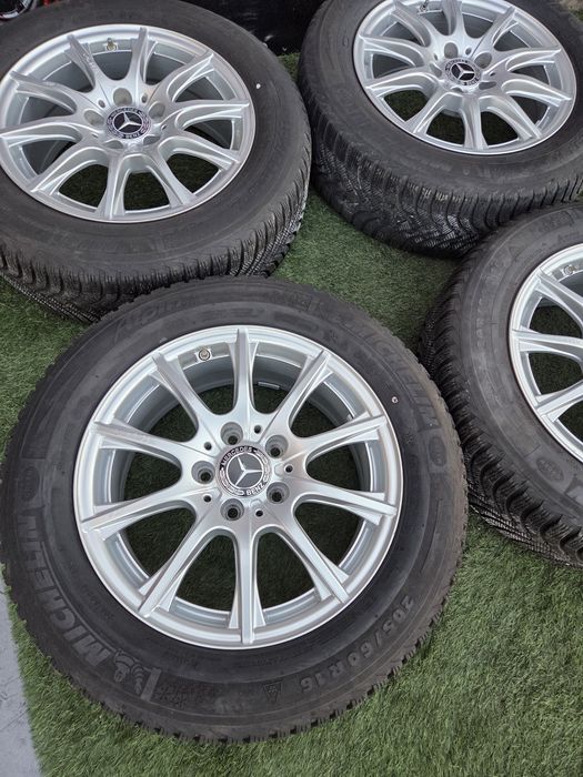 Jante Mercedes A class R 16 5x112 cu 205 60 16 Michelin  impecabile