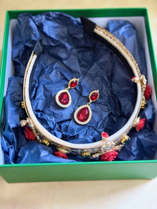 Продаю набор ободок и серьги Dolce&Gabbana