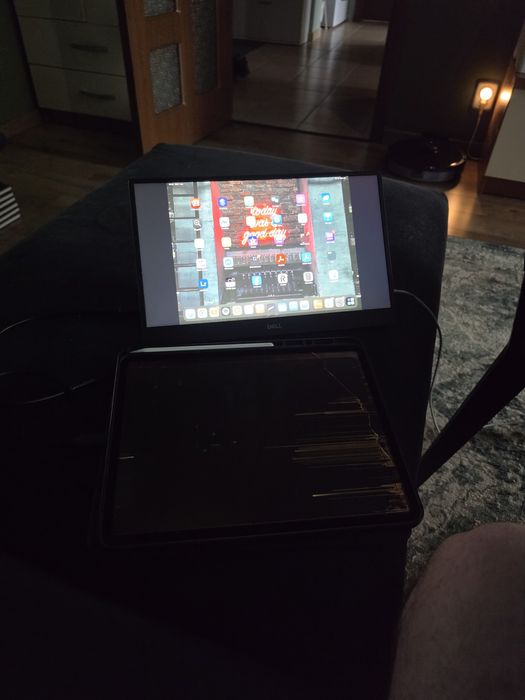 iPad Pro 12.9” 4th Gen 2020, 256GB Wi-Fi, Space Gray, display spart