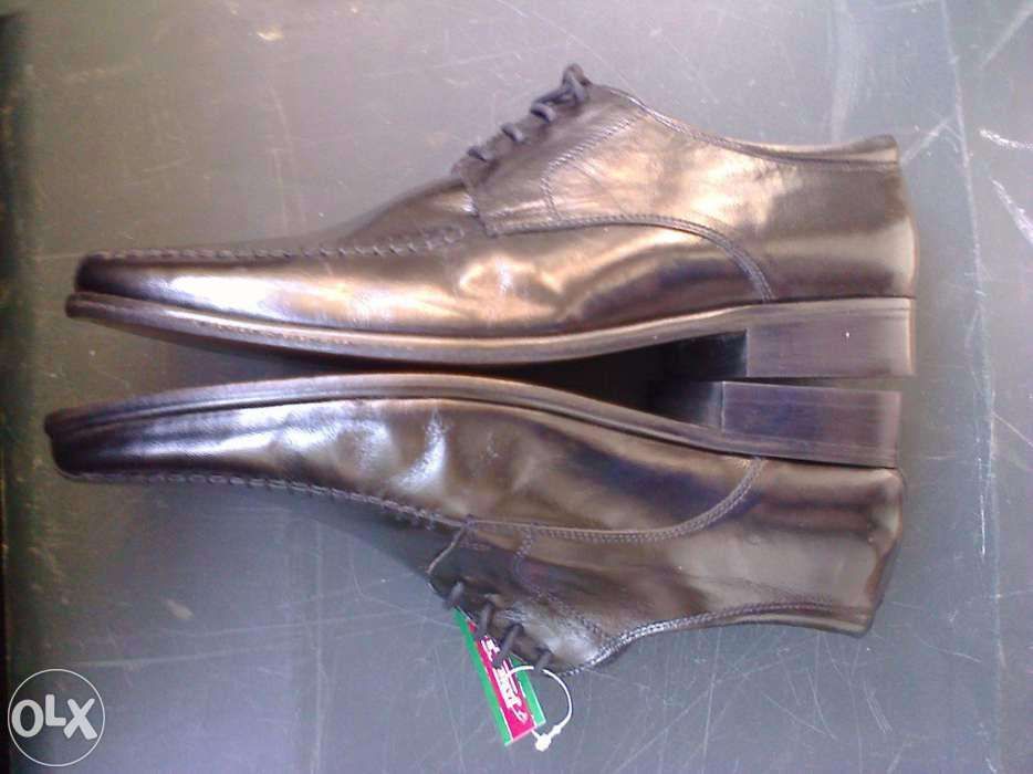 Pantofi barbati noi: nunta,ocazii piele negri James Granville nr 44-45