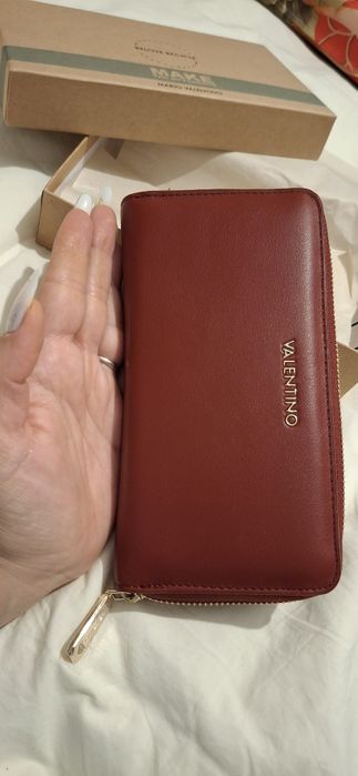 Portofel Valentino visiniu