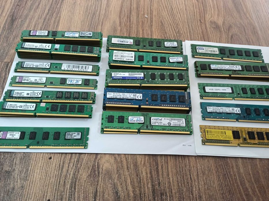 Продам ОЗУ, DDR3, все по 4Гб.