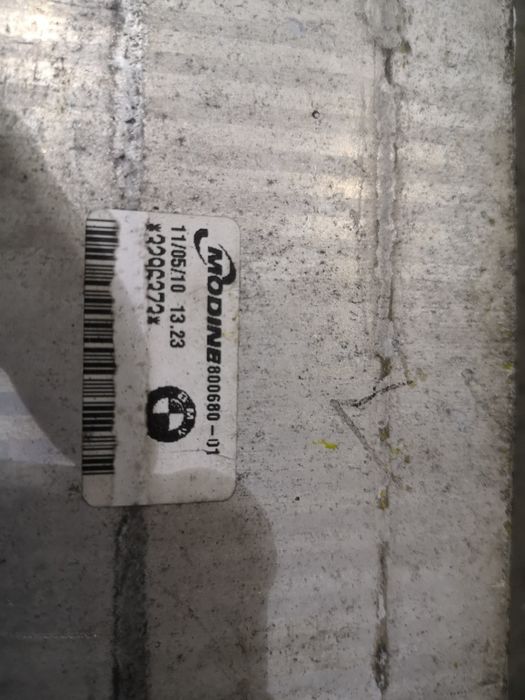 Radiator intercooler 3.0 diesel bmw seria 3 e90 e91 e92 e93 lci 2011