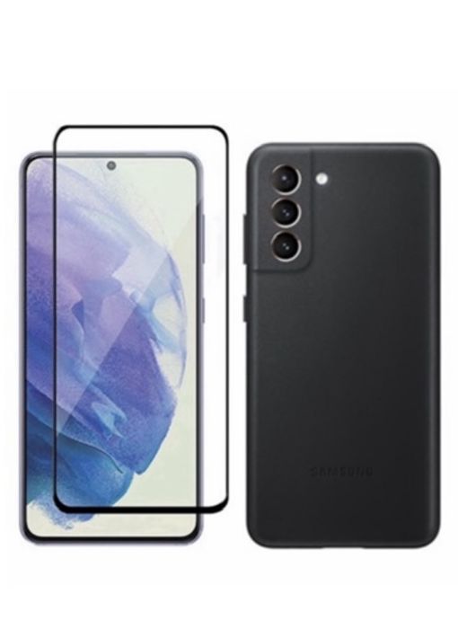 Husa Silicon Slim + Folie Sticla Samsung A12/A13/A32/A15/A05S/A16/A06