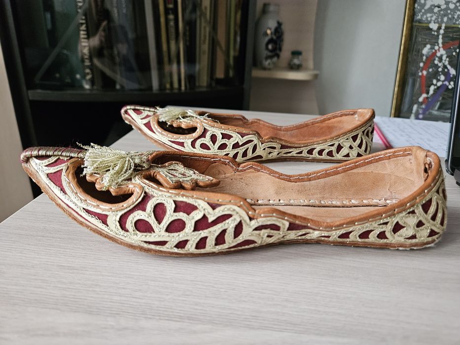 Туфли/тапочки национальные, полувер