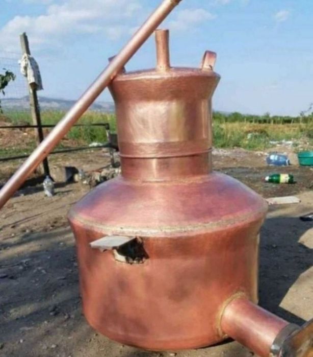 Vindem cazane de țuică de 170litre cu fund 4mm paret 3mm capac 2mm