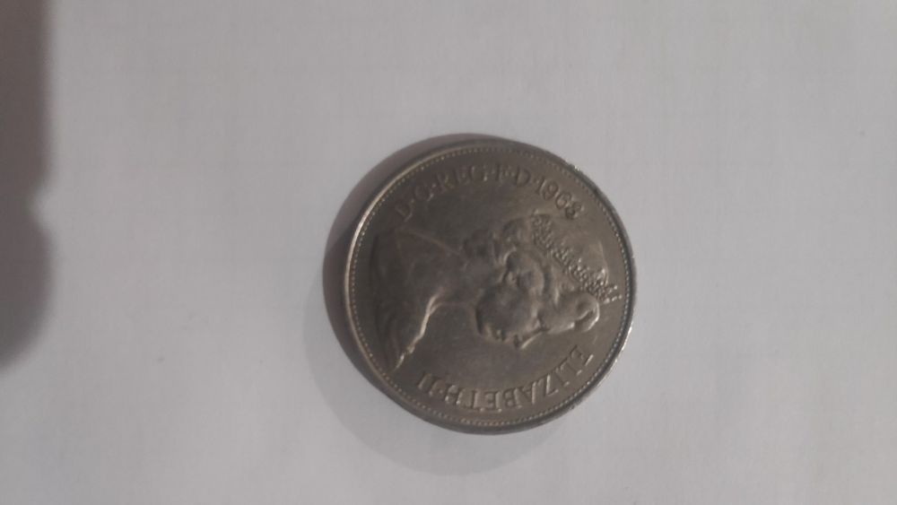 Тенпенс, 10пенса, Англия. 1968