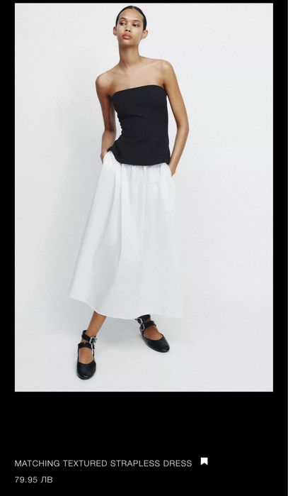 Рокля ZARA с етикет