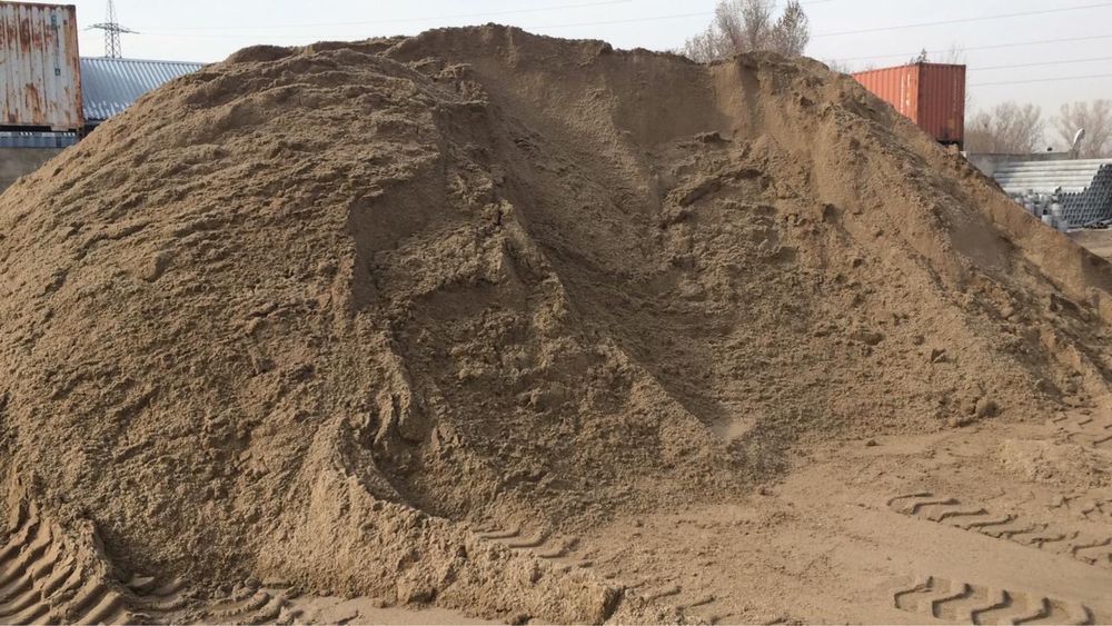 Песок мытый, природный, отсев, ПГС, щебень всех фракций, цемент