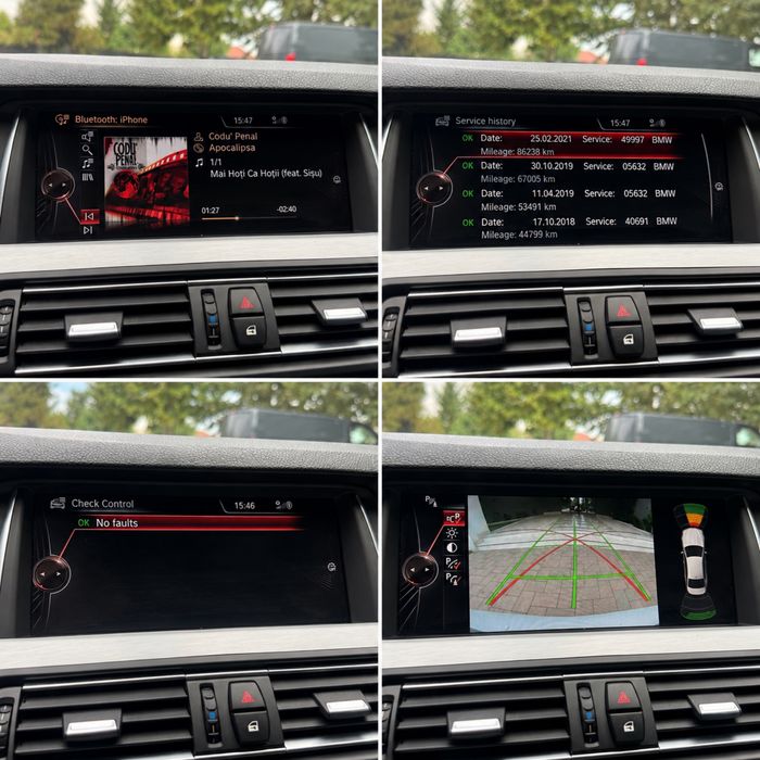 BMW 520d F10 LCI B47 | M-Pachet | HUD | Trapă | 6WB | Cameră