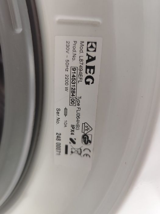 Masina de spalat AEG de 9 kg