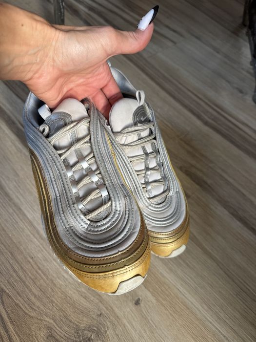 Оригинални маратонки Nike Air Max 97 Metallic Gold! 39 н